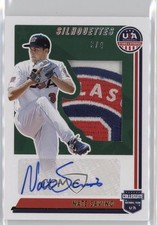 2022 Panini USA Baseball Stars & Stripes Team 3/4 Nate Savino Patch Auto 4f5