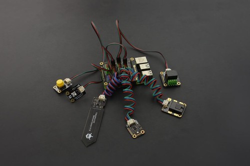 DFRobot IO Expansion HAT für Raspberry Pi 5/4B/3B+, Sensor-Schnittstelle, PWM, - Bild 4 von 6