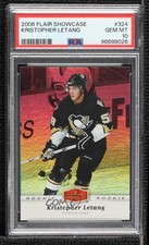 2006-07 Flair Showcase Rookie Kris Letang Kristopher #324 PSA 10 GEM MT 8sr