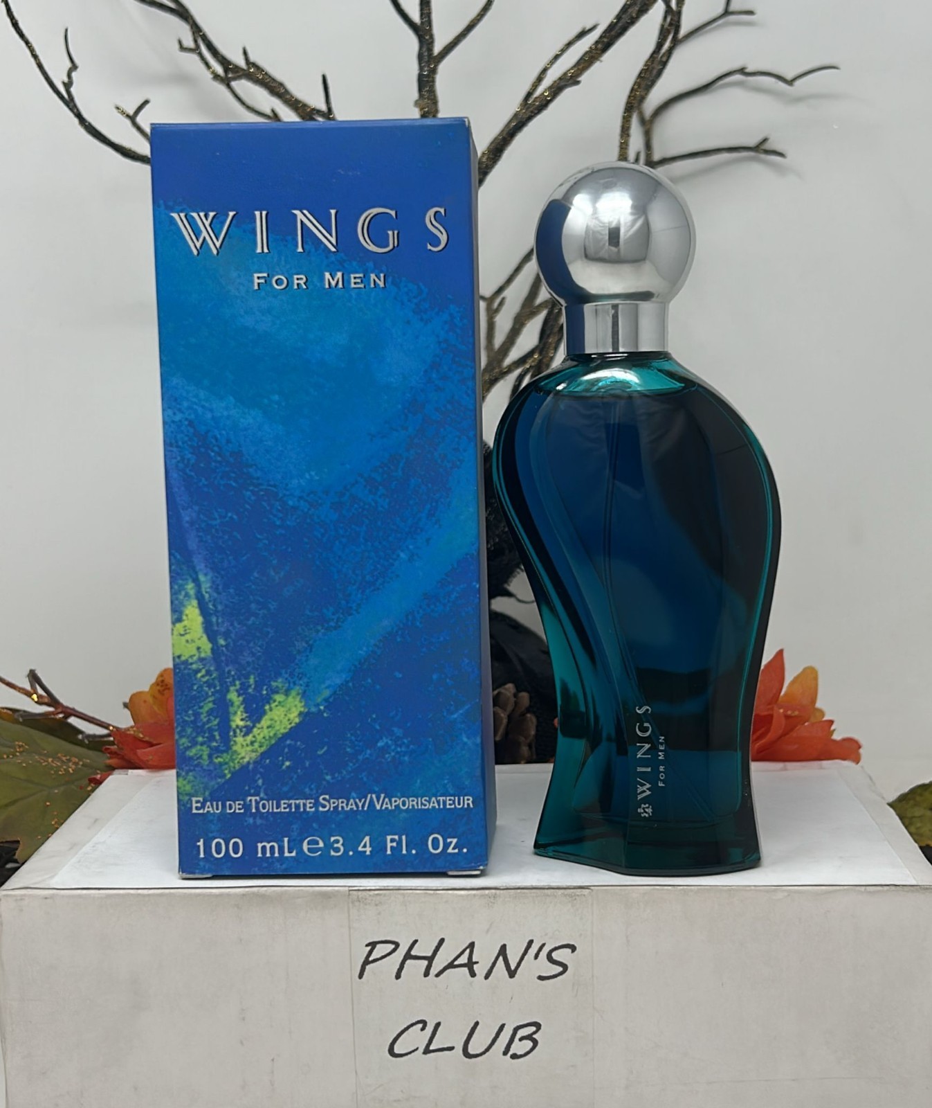 Giorgio Beverly Hills Wings for Men 3.4oz EDT Spray Aromatic