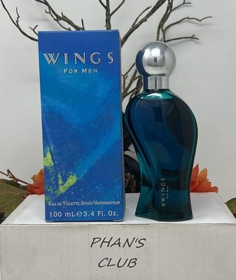 Giorgio Beverly Hills Wings for Men 3.4oz EDT Spray Aromatic Fougere Cologne
