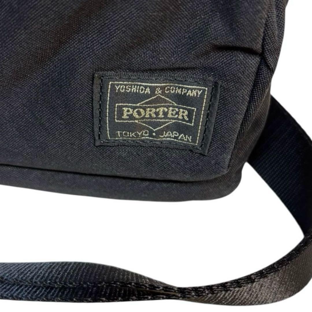 Excellent Condition PORTER DRAFT Shoulder Bag Bla… - image 12