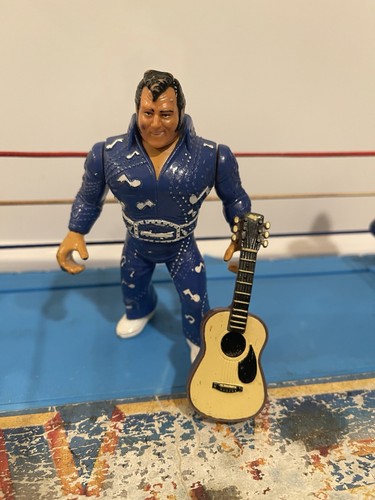 WWF Hasbro The Honky Tonk Man With His Guitar! Ser...