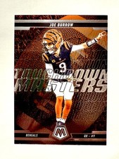 Joe Burrow Touchdown Masters 2025 Mosaic Football Card #3 Cincinnati Bengals