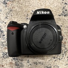 Nikon D40 Digital SLR Camera Body Black