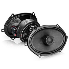 CT Sounds Meso 5x7 300 Watt 2-Way Premium Coaxial Car Speakers, Pair Black