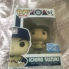 Funko Pop MLB Ichiro Suzuki Vinyl Figure #51 Hall Of Fame Seattle Mariners