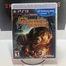 Cabelas Dangerous Hunts 2011 (Playstation 3) - Complete In Box - Tested/Working