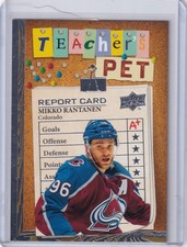 2023-24 Upper Deck Series 1 Teachers Pet #TP-14 Mikko Rantanen - Avalanche