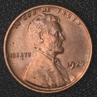 1927 Lincoln Wheat Cent - About Uncirculated