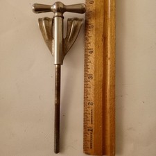 Ludwig 5 1/4"Nickel Bass Drum Bow-Tie Tension T-Rod Claw Vintage50s-60s Keystone