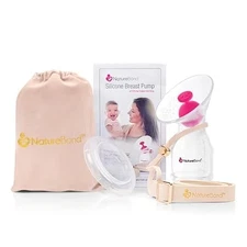 Soft & Comfortable Manual Milk Saver Silicone Breast Pump