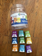 Learning Resources Snap And Learn Rainbow Owl...