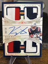 2025 National Treasure Rookie Materials RPA Kyle Williams /10 #RMAQ-KWS *On Card