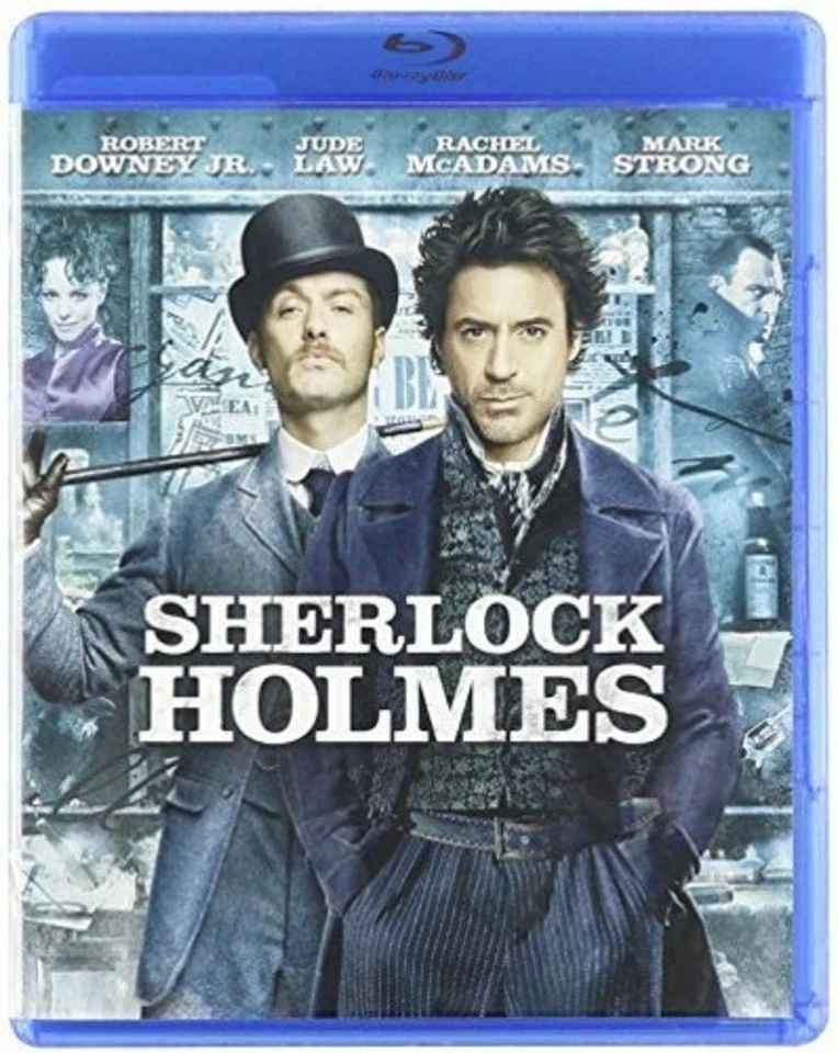 Sherlock Holmes One 1 Two 2 A Game Of Shadows Double Feature 2 Blu Ray Set - Image 3 of 4
