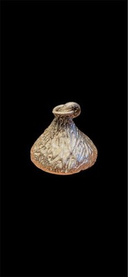 Vintage JCF Sterlingsilber ''Folie'' umwickelt Hershey Kiss Stil Anhänger 13,02 Gramm