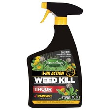 Brunnings Weed Killers 1 Hour Fast Action Killer Litre rapid-acting kills weeds