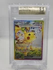 2024 Pokemon SSP Surging Sparks Pikachu EX 238 SIR Beckett 9.5