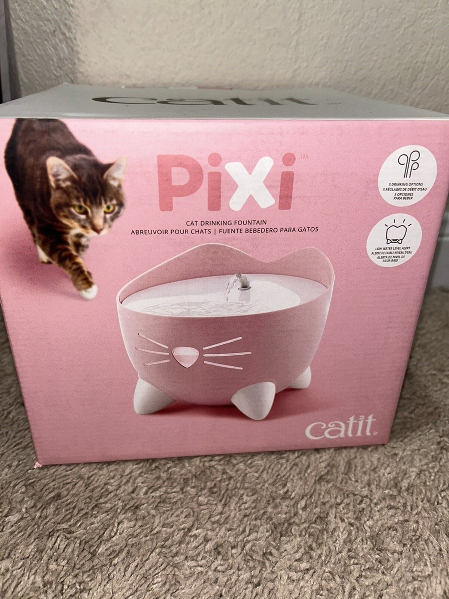 CATIT PIXI CAT DRINKING FOUNTAIN LIGHT PINK SEALED