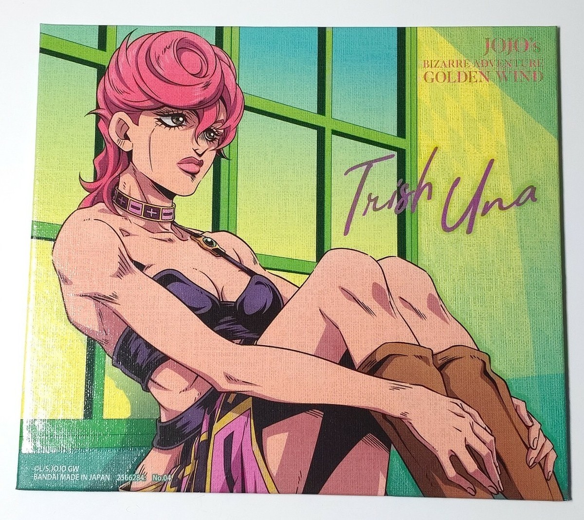 Trish Una JoJo's Bizarre Adventure Canvas Art No.04 Bandai Japan F