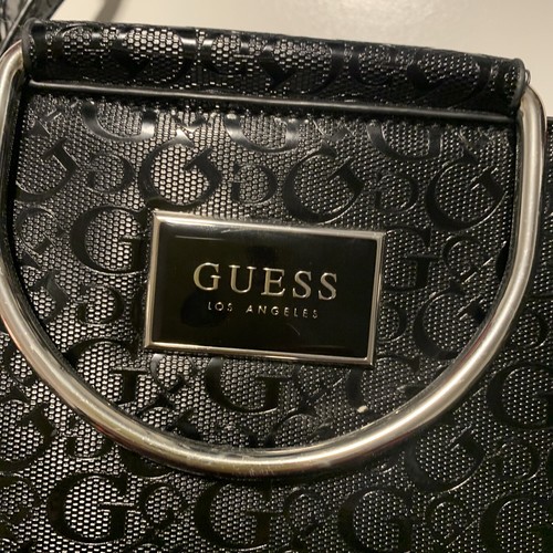 GUESS Los Angeles Crossbody and Handbags mediun black color.Used  GreatCondition. | eBay