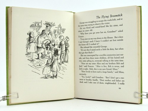 LITTLE WITCH Anna Elizabeth Bennett & Helen Stone 1953 2nd Printing HBDJ - Imagen 7 de 9