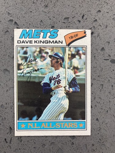 1977 Topps Baseball Card #500 Dave Kingman $2.88 B3G1 - 第 1/2 張圖片