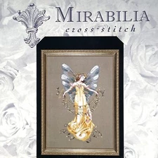 Wichelt Nora Corbett Mirabilia x stitch chart OOP MD41 Adia Garden Fairy MD-41