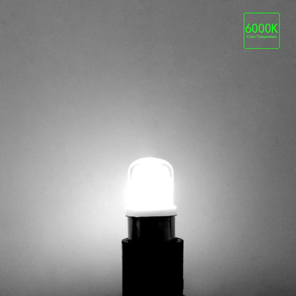 6pcs Ba15d B15 Bayonet Base LED Bulb 4W 400LM COB1511 110V 120V Daylight White H - Image 3 of 4