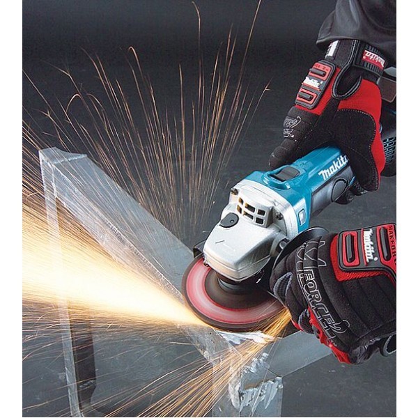 Makita DGA452Z 18v 115mm Angle Grinder + 2 x 4Ah Batteries, Charger, Case&Inlay eBay