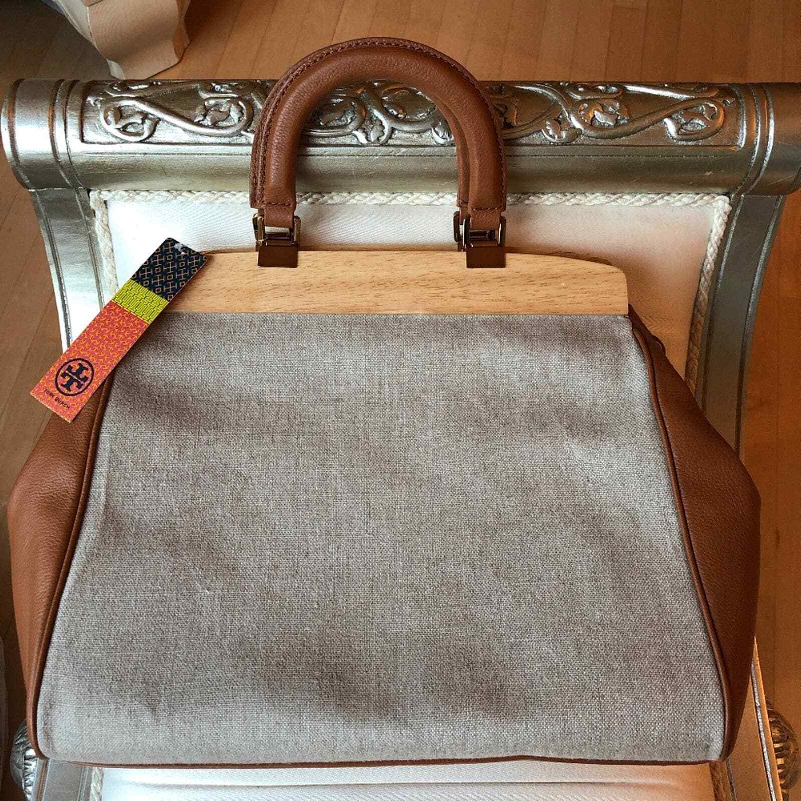 Tory Burch RARE Mirrored Attersee Satchel image 7