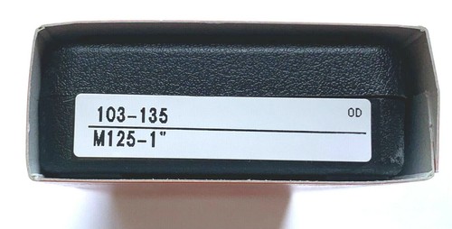 0-1" MICROMETER MITUTOYO 103-135 .0001 FRICTION THIMBLE CARBIDE FACE - Picture 9 of 12