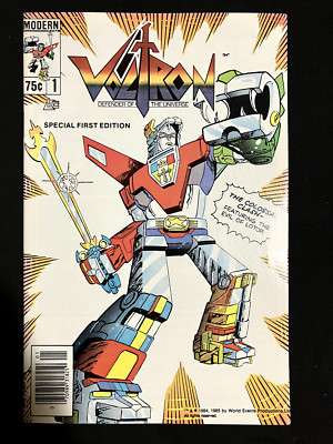 Voltron #1 Modern 1985 1st Appear Voltron