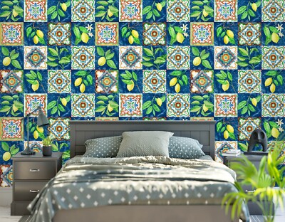 3D Lemon Square G9132 Wallpaper Wall Murals Removable Self-adhesive Honey