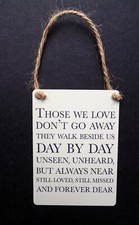 Memorial Gifts Keepsake In Loving Memory Of Thinking You Sympathy Sister Mum Dad