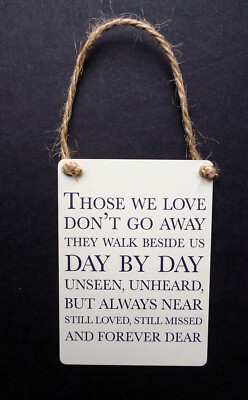 Memorial Gifts Keepsake In Loving Memory Of Thinking You Sympathy Sister Mum Dad