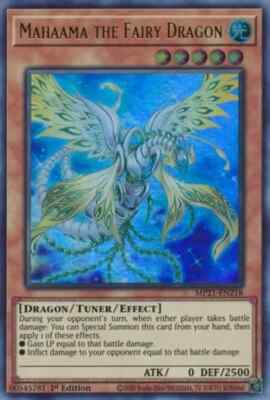 MP21-DE218 Mahaama der Feendrache | 1. Auflage | Ultra Rare YuGiOh Karte TCG