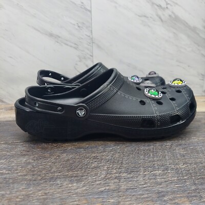Crocs x Ron English Area 54 Alien Clog Black 208134-001  display picture 1