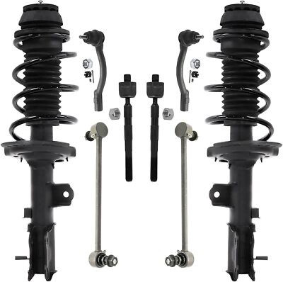 Kia Rio Tire Rods Front Struts & Spring Tie Rods Sway Bars for 2012 - 2017 Hyundai Accent ...