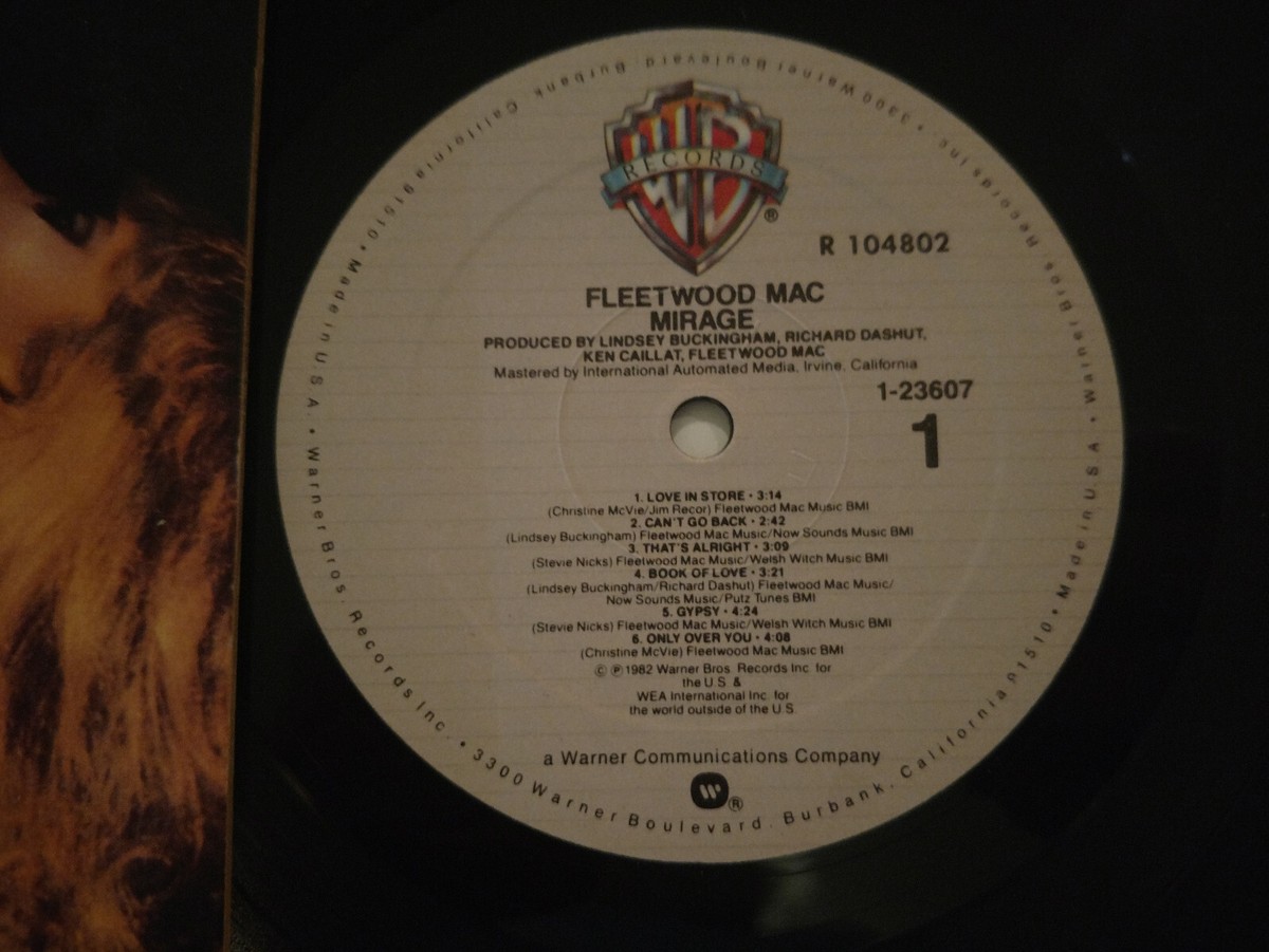 Fleetwood Mac Mirage レコード Fleetwood Mac – Mirage – Vinyl (Allied Pressing, LP, Album