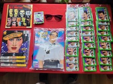 Huge Halloween Costume Accessory Lot Mustaches Chokers Nerd Set