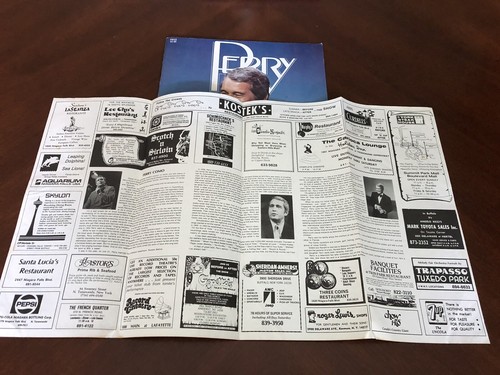 Perry Como Starlight Musicals Souvenir Concert Program Vintage 1980 RCA Playbill - Picture 3 of 9