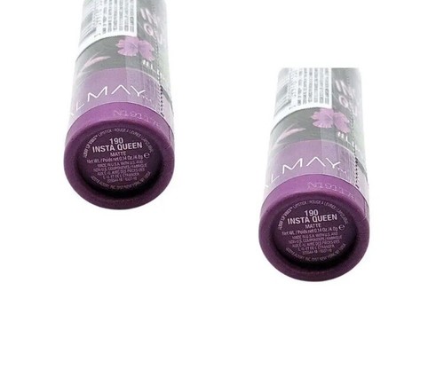 2 - Almay Lip Vibes Matte Finish Lipstick 190 Insta Queen New & Sealed! - Picture 5 of 7