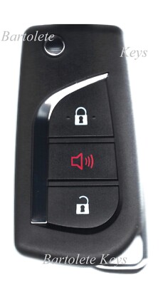 Keyless Remote Control Car Key Fob Fits 2016 2017 2018 Toyota Corolla Scion iM