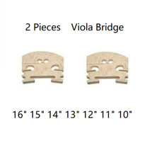 2 Pieces New VIOLA Bridge 16" 15" 14" 13" 12" 11" 10" Ship from USA