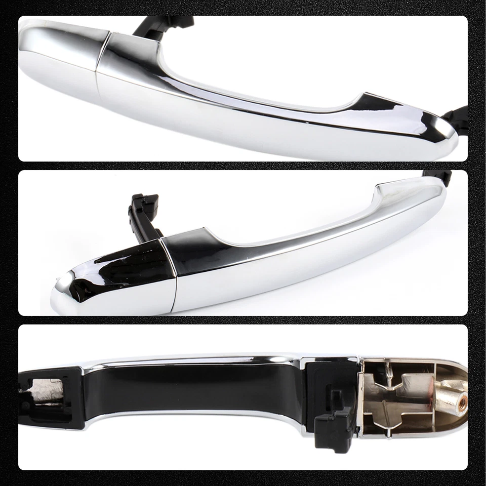 Manija de puerta exterior para Kia Sorento 2011-2015 pasajero delantero derecho derecho cromado Foto 4 de 4