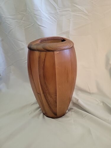 Danish Modern Dansk für Kiste & Fass gestocktes Holz Eiskübel - Bild 2 von 9