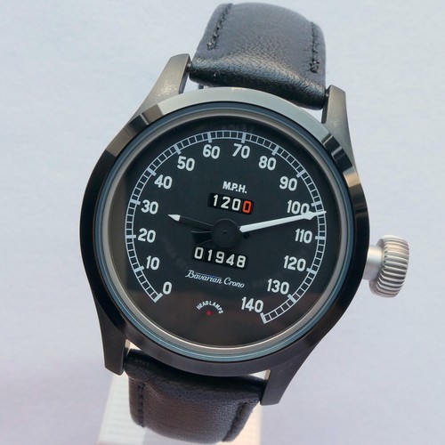 Jaguar XK120 XK 120 Classic British Sport Car Speedometer Accessory Swiss Watch - Picture 7 of 24