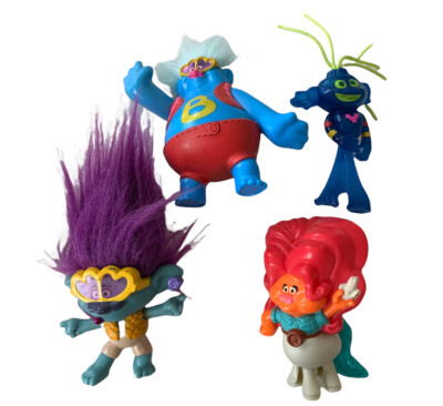 2020 McDonald's TROLLS World Tour Happy Meal Toys Lot Of