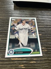 2012 Topps Series 2 Seattle Mariners Baseball Card #606 Mike Carp